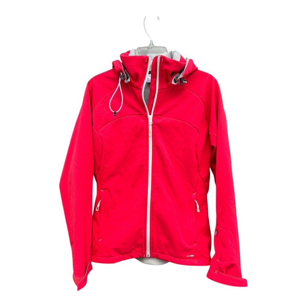 Salomon Climapro Women’s Softshell Women Pink/Coral Ski Jacket SZ M